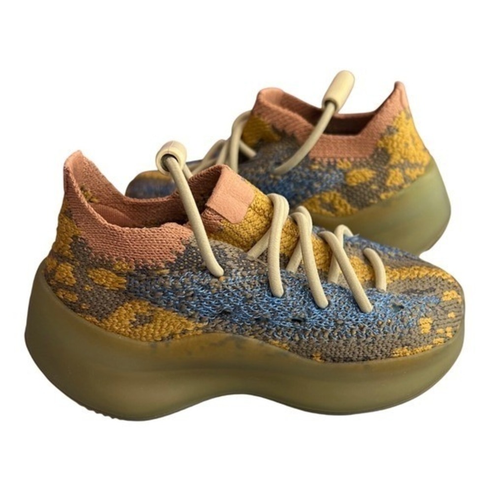 Adidas Yeezy Boost 380 Kids Shoes‎ Alien Blue Orange toddler  Size 4 - Picture 8 of 8